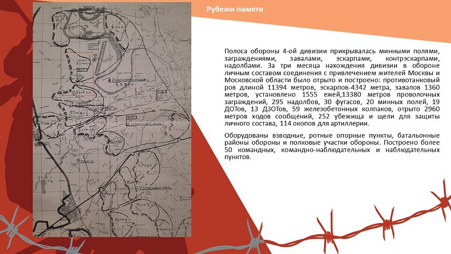 «Рубежи памяти (80-летию народного ополчения посвящается)»